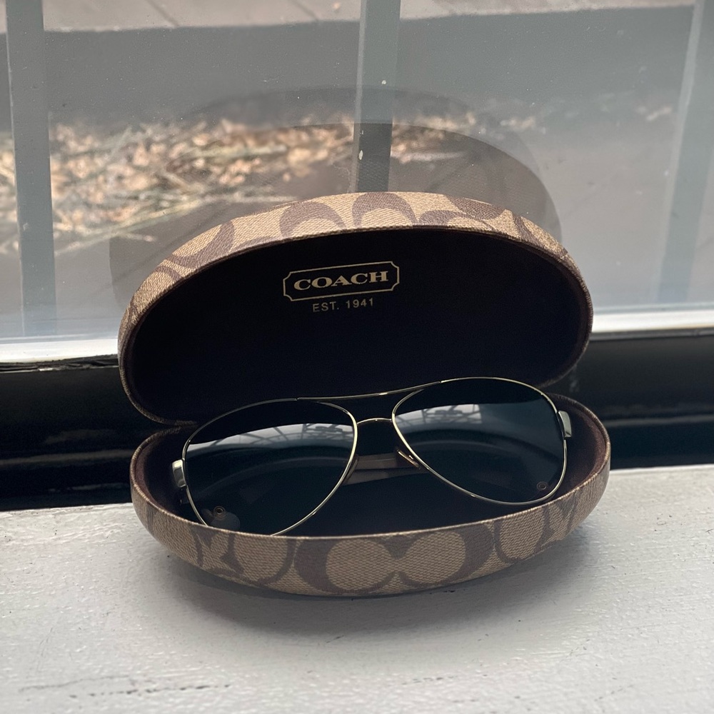 Chic Coach sunglasses | Commercial pilot shape
